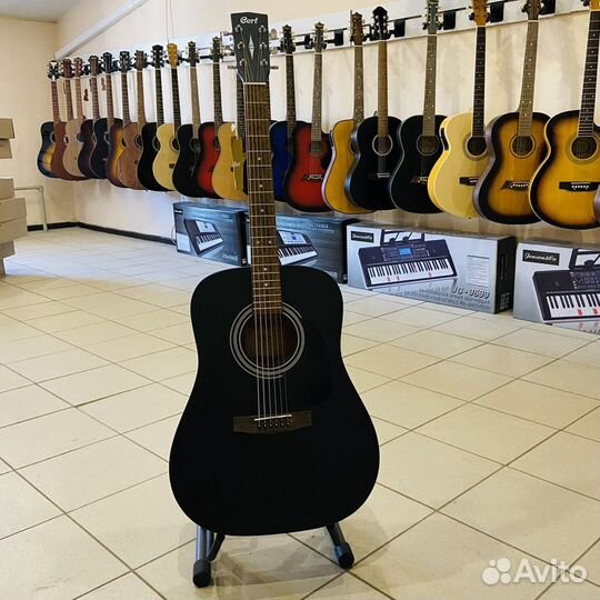 Гитара акустическая новая Cort AD810 BKS