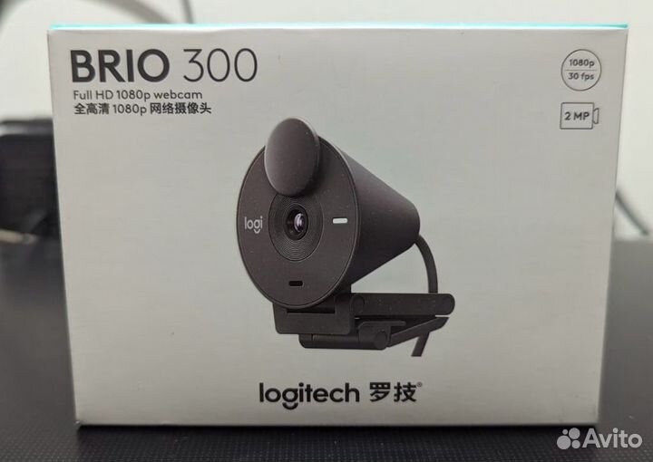 Новая вебкамера logitech brio 300