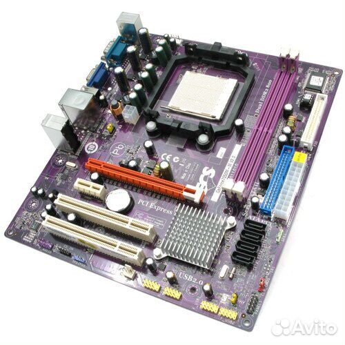 Материнская плата Elitegroup GeForce7050M-M (V2.0)