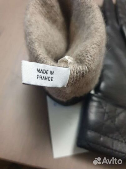 Перчатки женские кожаные Франция