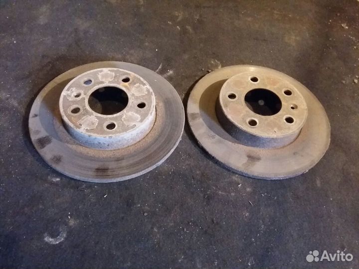 Диск тормозной задний для Opel Astra H