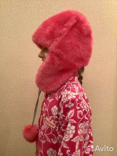 Шапка ушанка детская