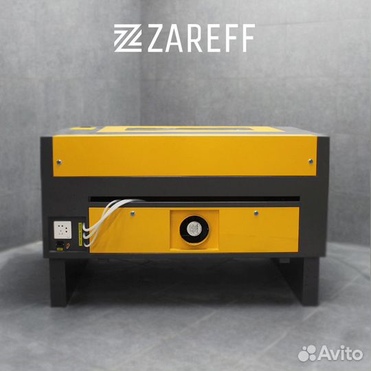 Лазерный станок Zareff Ruida 900х600мм 90x60 100W