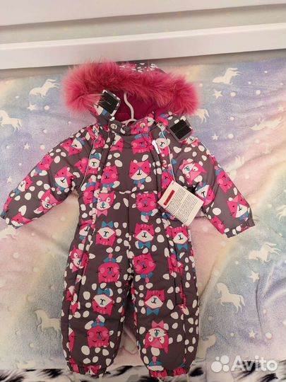 Зимний комбинезон для девочки