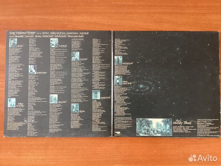 Винил The Moody Blues 1981 Long Distance Voyager