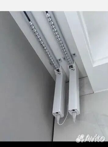 Электрокарниз с управлением голосом Алиса