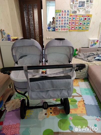 Детские коляски 2 в 1 для двойни