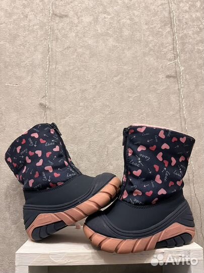 Зимние ботинки сноубутсы для девочки