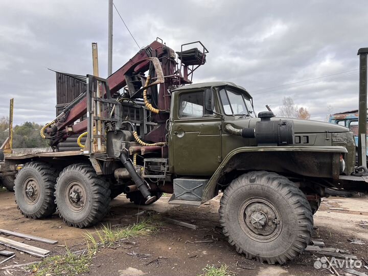 Урал 4320 с КМУ, 1986