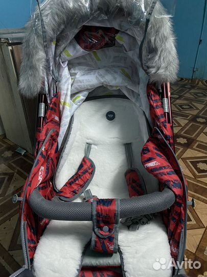 Детские санки коляска бу