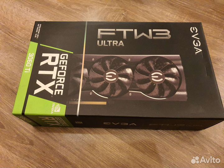 Видеокарта evga GeForce RTX 3060 Ti FTW3 ultra