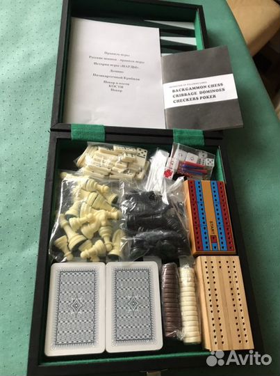 Новый набор 5 настольных игр