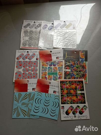 Наклейки для ногтей