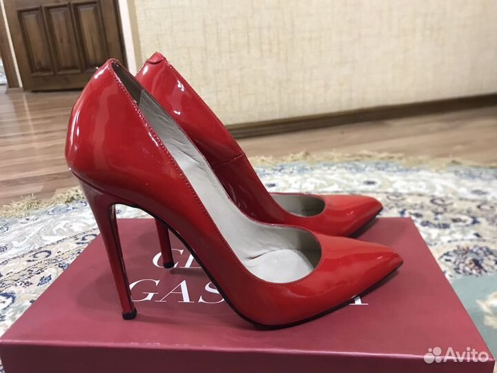 Туфли, кожанные