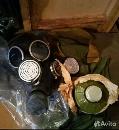 Противогазы гп 7 В в упаковке
