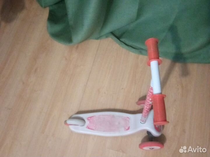 Самокат детский для девочки