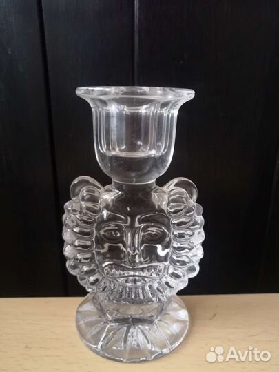 Подсвечник хрустальный
