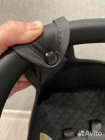 Автолюлька от 0 happy baby skyler v2 dark grey