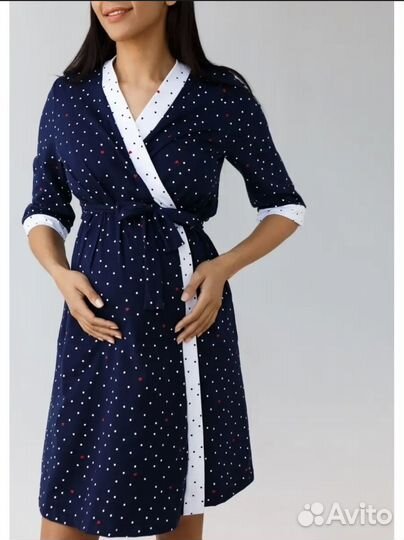 Халат и сорочка для беременных