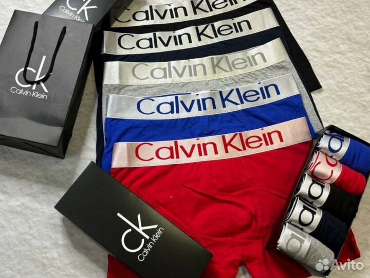 Трусы мужские calvin klein боксеры