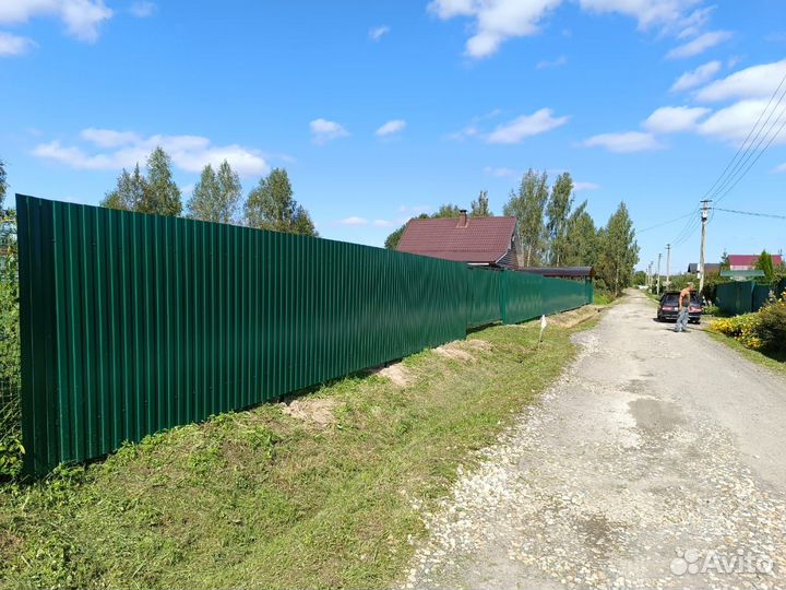 Откатные ворота для дома