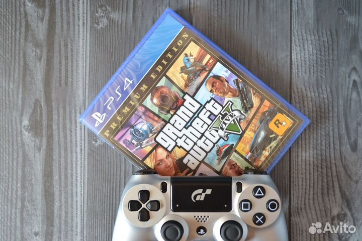GTA 5 диск PS4 (новый)