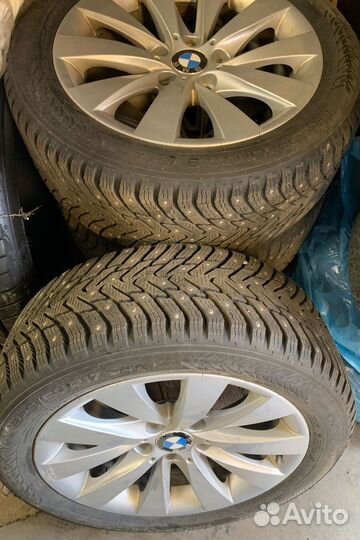 Резина nokian на дисках bmw r17 оригинал