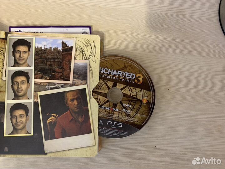Uncharted 3 ps3. С фигурой