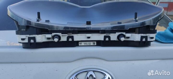 Табло на Toyota Corolla Axio