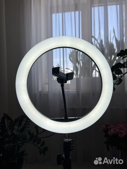 Кольцевая лампа со штативом