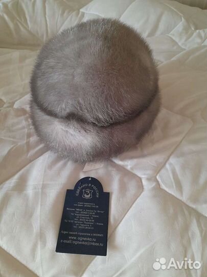 Шапка норковая женская