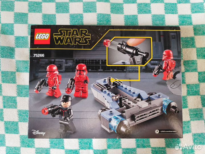 Конструктор Lego Star Wars 75266 Sith Troopers