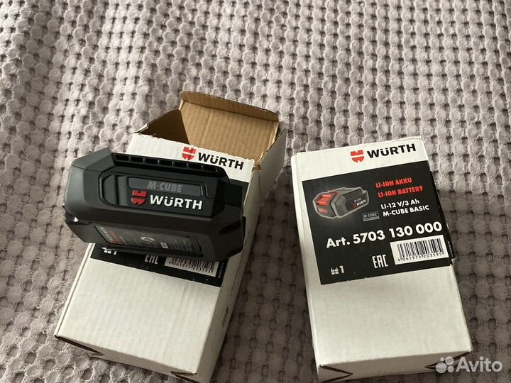 Аккумулятор вюрт 12 вольт 3 ампера