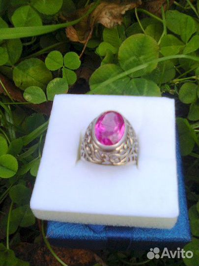 Перстень позолота серебро СССР