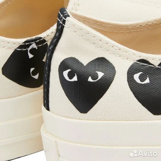 Comme des Garçons Play x Converse Multi Heart Low