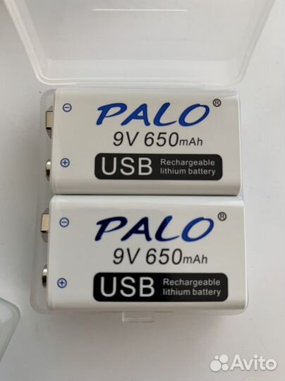 Аккумулятор-2шт krona 9v Palo