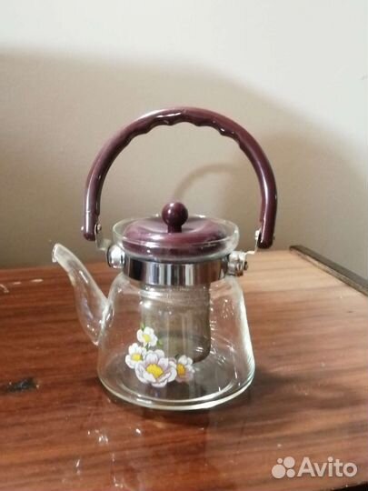Чайник заварочный стеклянный
