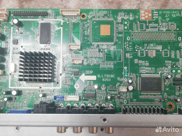 B. LT918T майн плата, блок питания, блок ламп