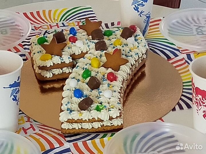 Коржи для торта медовые и безмедовые торт-цифра