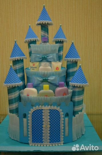 Торты из подгузников, памперсов