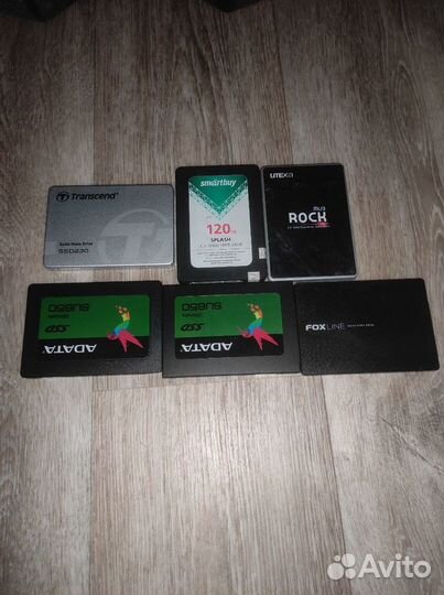 SSD-Накопители FoxLine; A-Data; Samsung