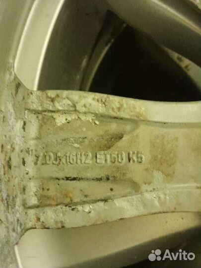 Бу литые диски r16 Volvo