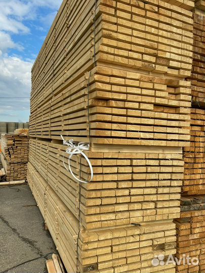 Доска обрезная 50х150х6000мм от производителя