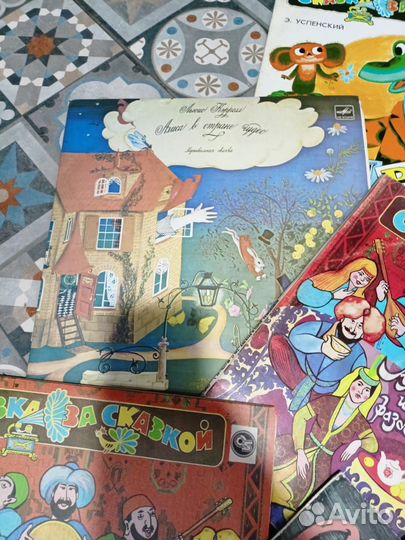 Пластинки СССР сказки