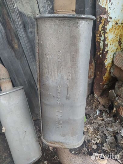 Глушитель нива шевроле средняя часть