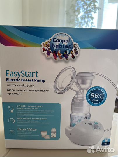 Молокоотсос электрический canpol babies