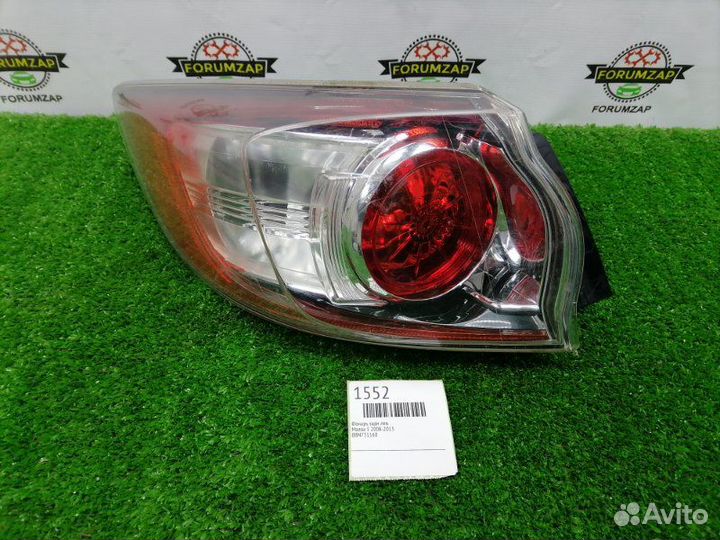 Фонарь задний левый Mazda 3 хетчбэк 2008-2013