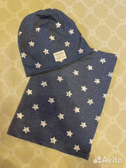Шапочка и снуд hm 98-104