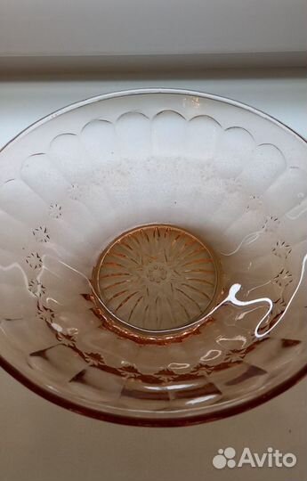 Салатник карамельное стекло