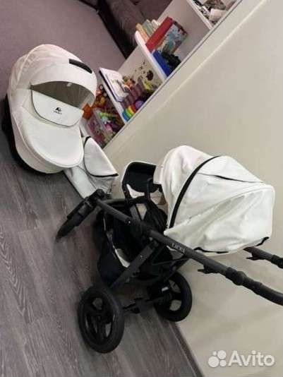 Коляска 2 в 1 эко кожа legacy